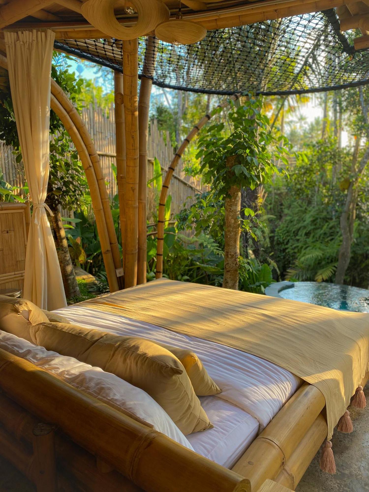 Villa Wahem Eco Bamboo - Magical Bamboo House Ubud Extérieur photo