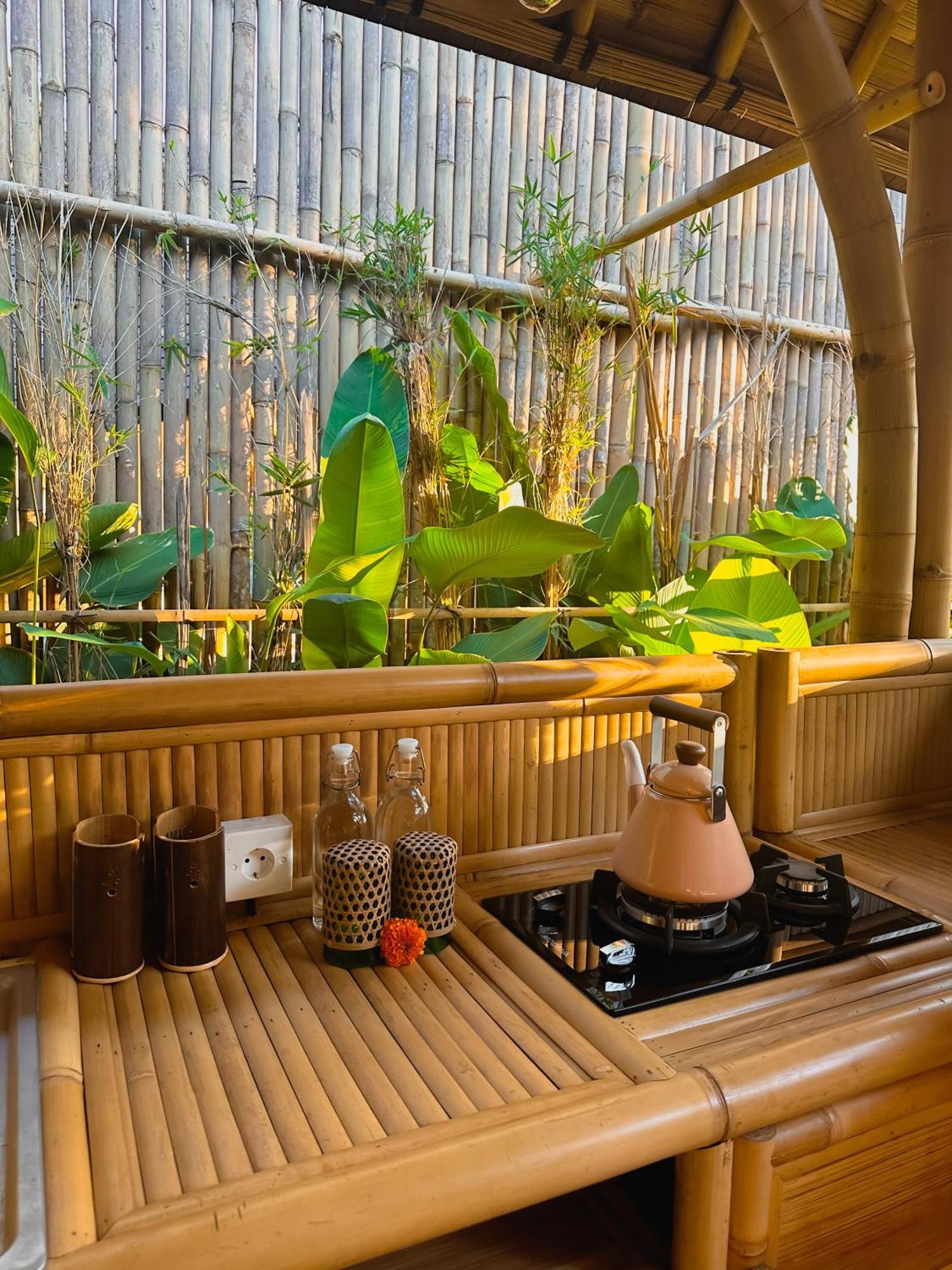 Villa Wahem Eco Bamboo - Magical Bamboo House Ubud Extérieur photo